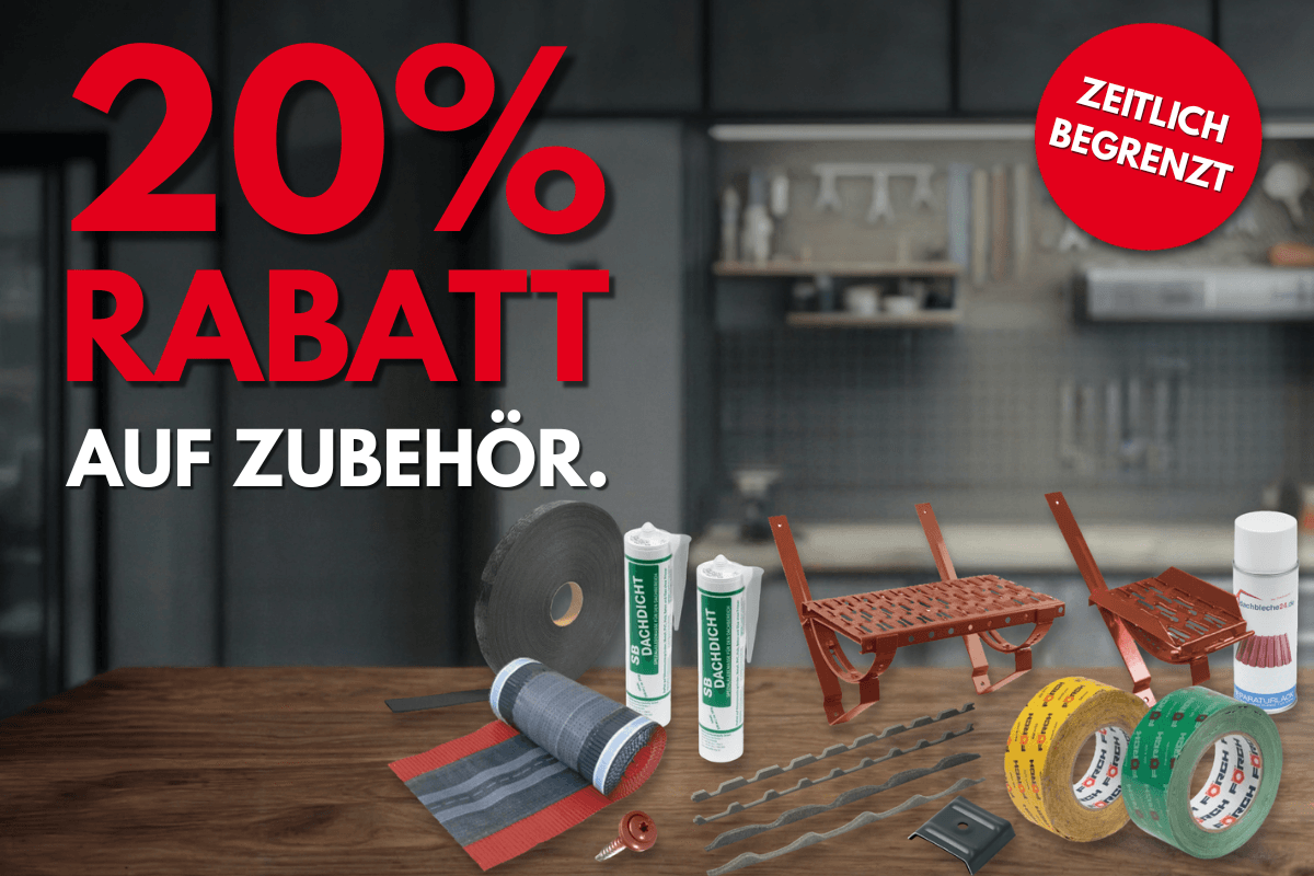 20% Rabatt auf Zubehör (Zeitlich begrenzt)