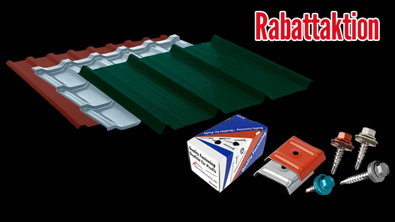 Bleche, Scrauben und Kalotten Rabattaktion