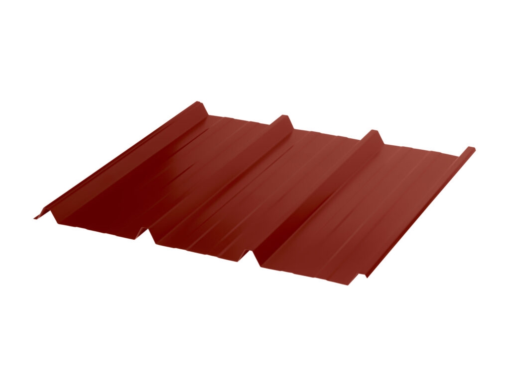 Trapezblech TP45 in RAL 8012 rotbraun