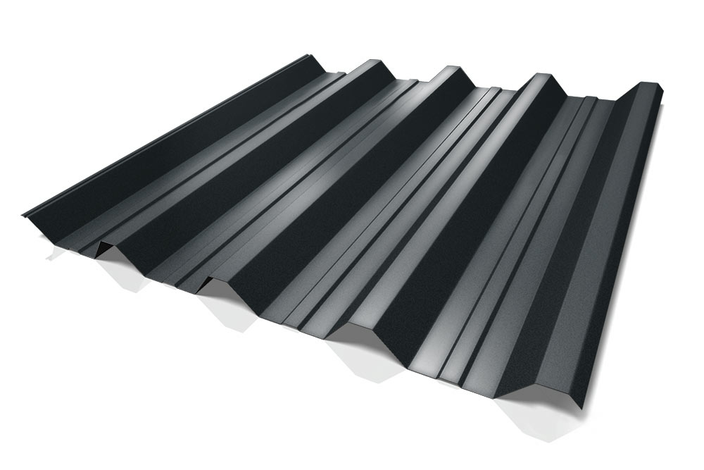 Trapezblech TP55 in RAL 7016