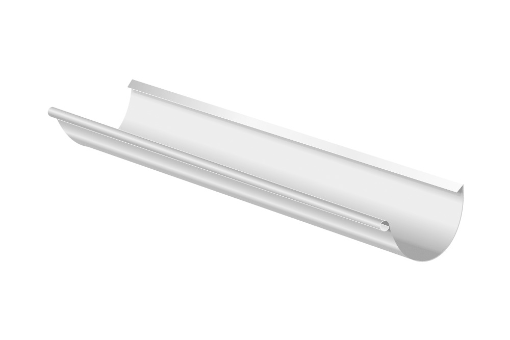 Dachrinne in Alu-Zink