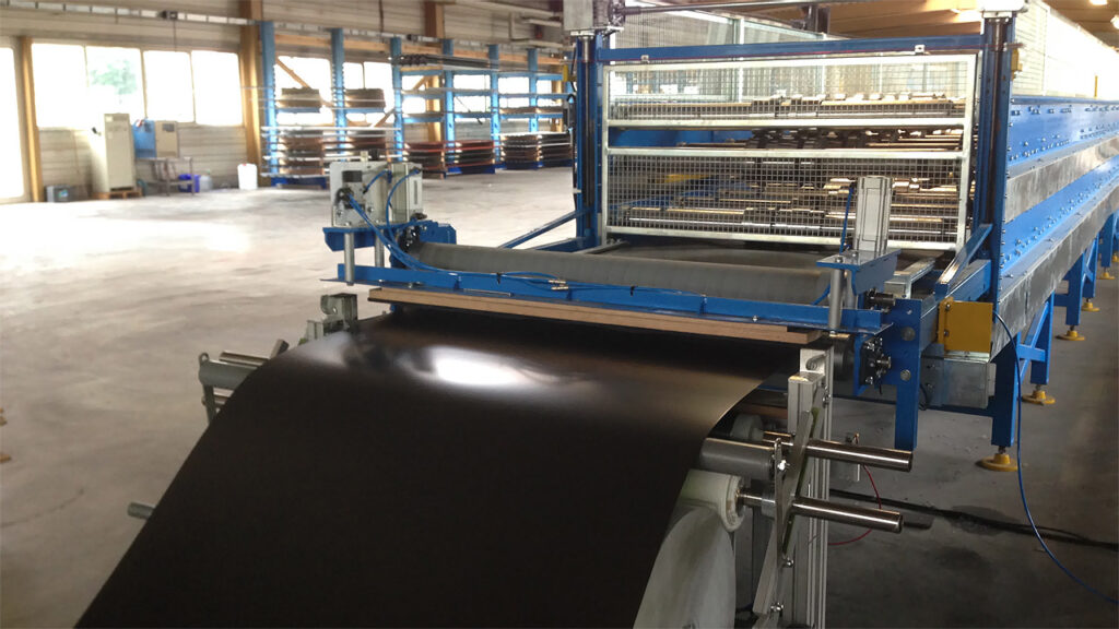 Blech in der Produktion